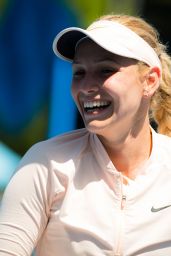 Donna Vekic – Practicing in Melbourne 01/13/2019