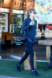 Elizabeth Olsen - Leaving a Coffee Bar in LA 01/03/2019