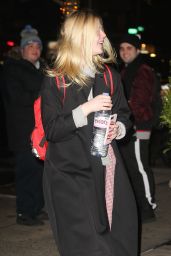 Elle Fanning - Arriving at the Bowery Hotel in NYC 01/08/2019