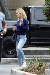 Emily Blunt and Dwayne Johnson - Business Meeting in Burbank 01/29/2019