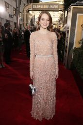Emma Stone – 2019 Golden Globe Awards Red Carpet