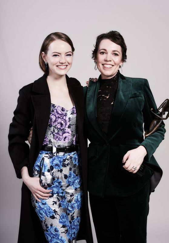 Emma Stone and Olivia Colman - Portraits for 30th Annual Palm IFFA Gala, January 2019