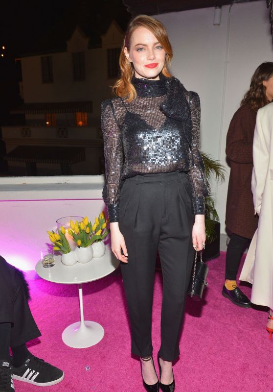 Emma Stone - W Magazine Celebrates Its “Best Performances” Portfolio Party in LA 01/04/2019