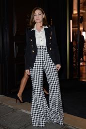 Emmanuelle Beart – Balmain Haute Couture Spring-Summer 2019 Show in Paris