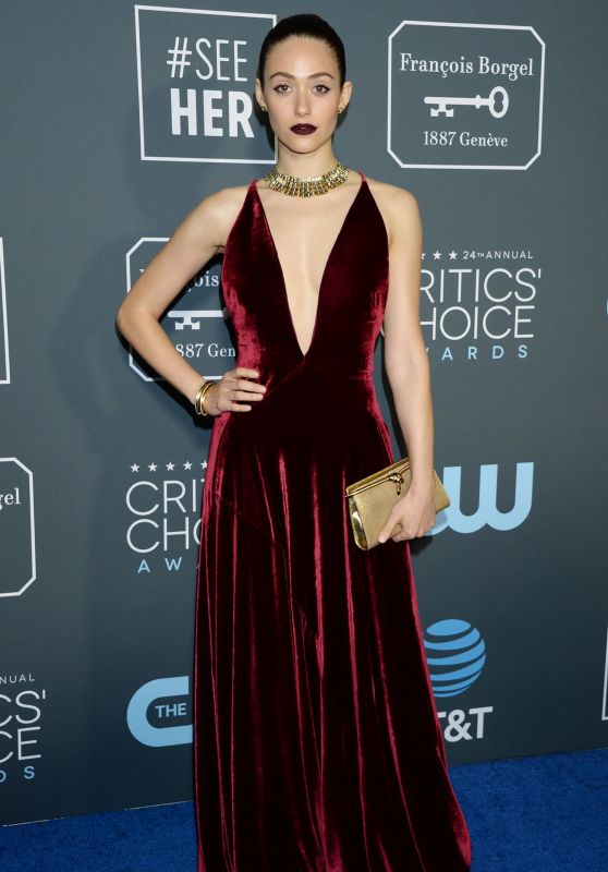 Emmy Rossum – 2019 Critics’ Choice Awards