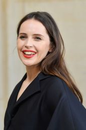 Felicity Jones – Christian Dior Show in Paris 01/21/2019