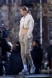 Gigi Hadid - Photoshoot in NYC 01/11/2019