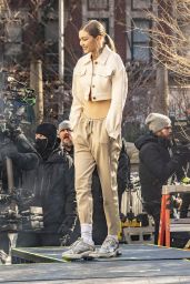 Gigi Hadid - Photoshoot in NYC 01/11/2019