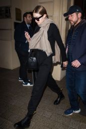 Gigi Hadid - Royal Monceau in Paris 01/25/2019