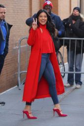 Gina Rodriguez at The View in NYC 01/22/2019