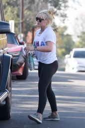 Hillary Duff in Tights 01/09/2019 • CelebMafia