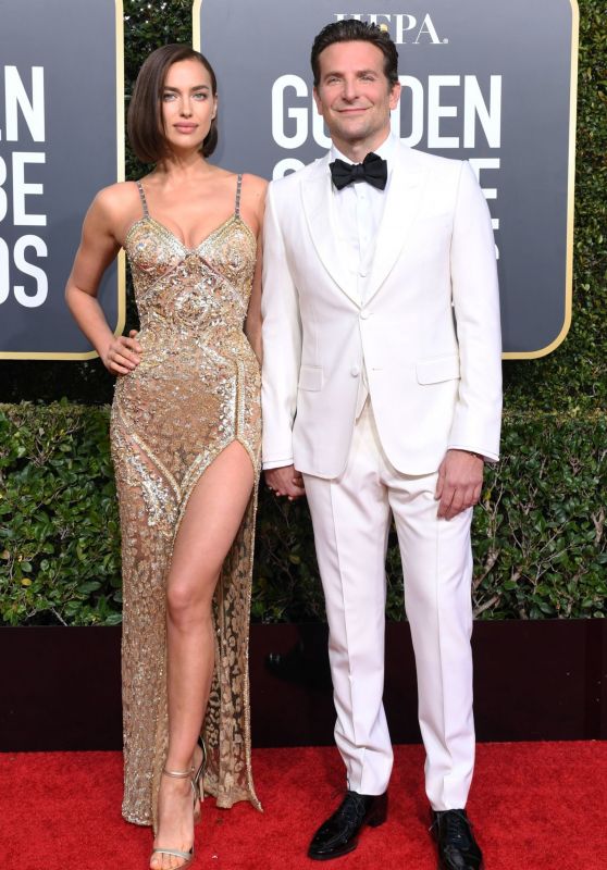 Irina Shayk and Bradley Cooper – 2019 Golden Globe Awards Red Carpet ...