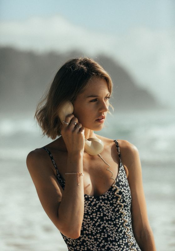 Isabelle Cornish - Photoshoot for Summer in Byron Bay December 2018