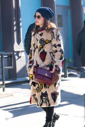 Jenna Coleman Winter Street Style 01/11/2019