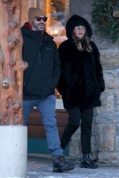 Jennifer Aniston With Jason Bateman and Jimmy Kimmel in Jackson Hole 01/02/2019
