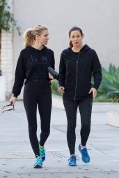 Jennifer Garner in Tights - Leaves the Gym in Brentwood 01/19/2019
