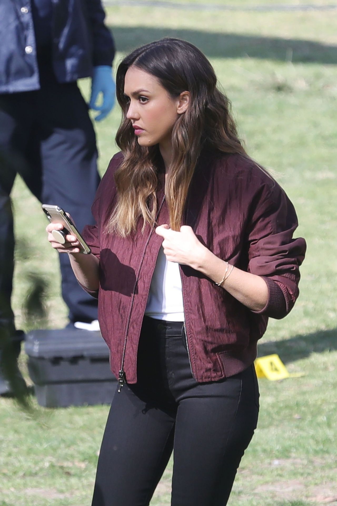 Jessica Alba and Gabrielle Union - "L.A.'s Finest" Filming 01/28/2019