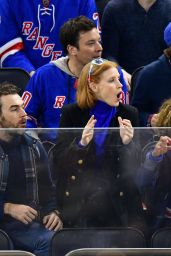 Jessica Chastain - Philadelphia Flyers vs NY Rangers in NYC 01/29/2019