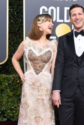 Joanna Newsom and Andy Samberg - Golden Globes Red Carpet 2019