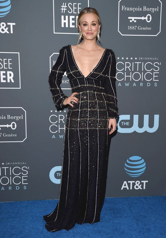 Kaley Cuoco – 2019 Critics’ Choice Awards • CelebMafia