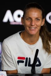 Karolina Pliskova – Talks to the Press, Australian Open 01/23/2019