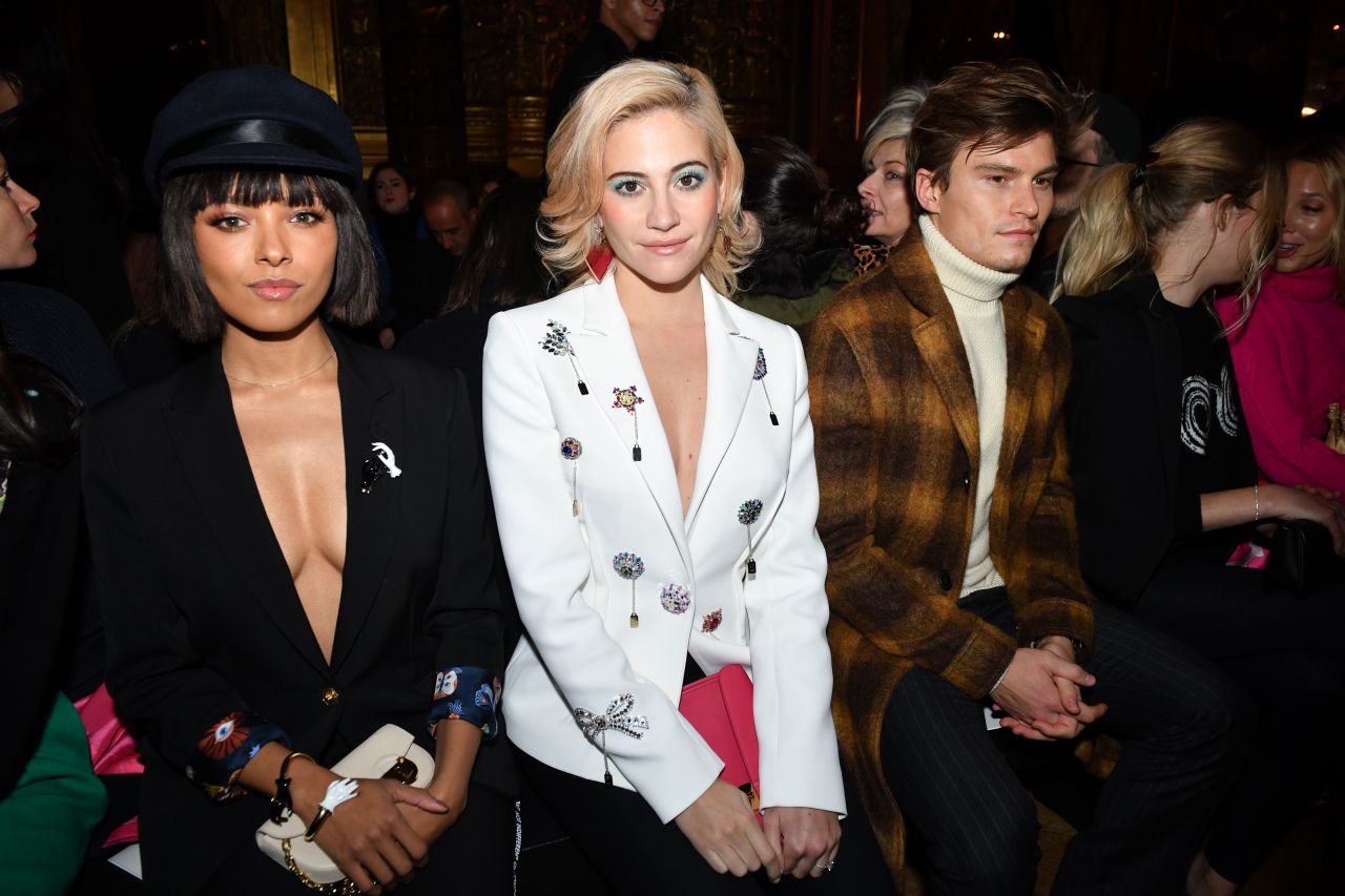 Kat Graham – Schiaparelli Haute Couture Fashion Show in Paris 01/21