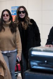 Kate Beckinsale - Charles de Gaulle CDG Airport in Paris 01/21/2019