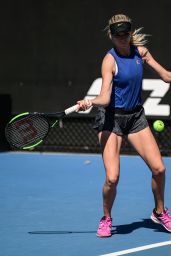 Katie Boulter – Practicing in Melbourne 01/13/2019