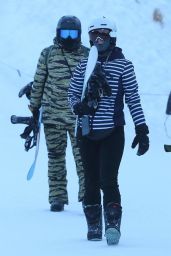 Katy Perry and Orlando Bloom - Snowboarding in Aspen 01/02/2019