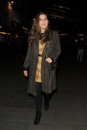 Kelly Brook Night Out Style 01/17/2019