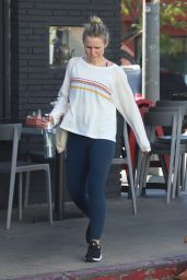 Kristen Bell in Tights - Leaving a Pilates Class in Los Feliz 01/22/2019
