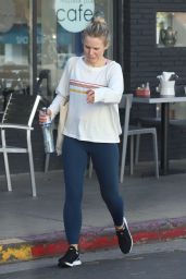 Kristen Bell in Tights - Leaving a Pilates Class in Los Feliz 01/22/2019