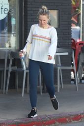Kristen Bell in Tights - Leaving a Pilates Class in Los Feliz 01/22/2019