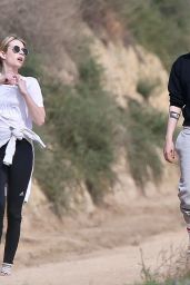 Kristen Stewart and Emma Roberts - Morning Hike at Griffith Park in Los Feliz 01/30/2019