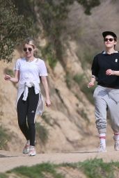 Kristen Stewart and Emma Roberts - Morning Hike at Griffith Park in Los Feliz 01/30/2019
