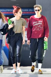Kristen Stewart and Sara Dinkin Leave a Gym in Hollywood 01/11/2019
