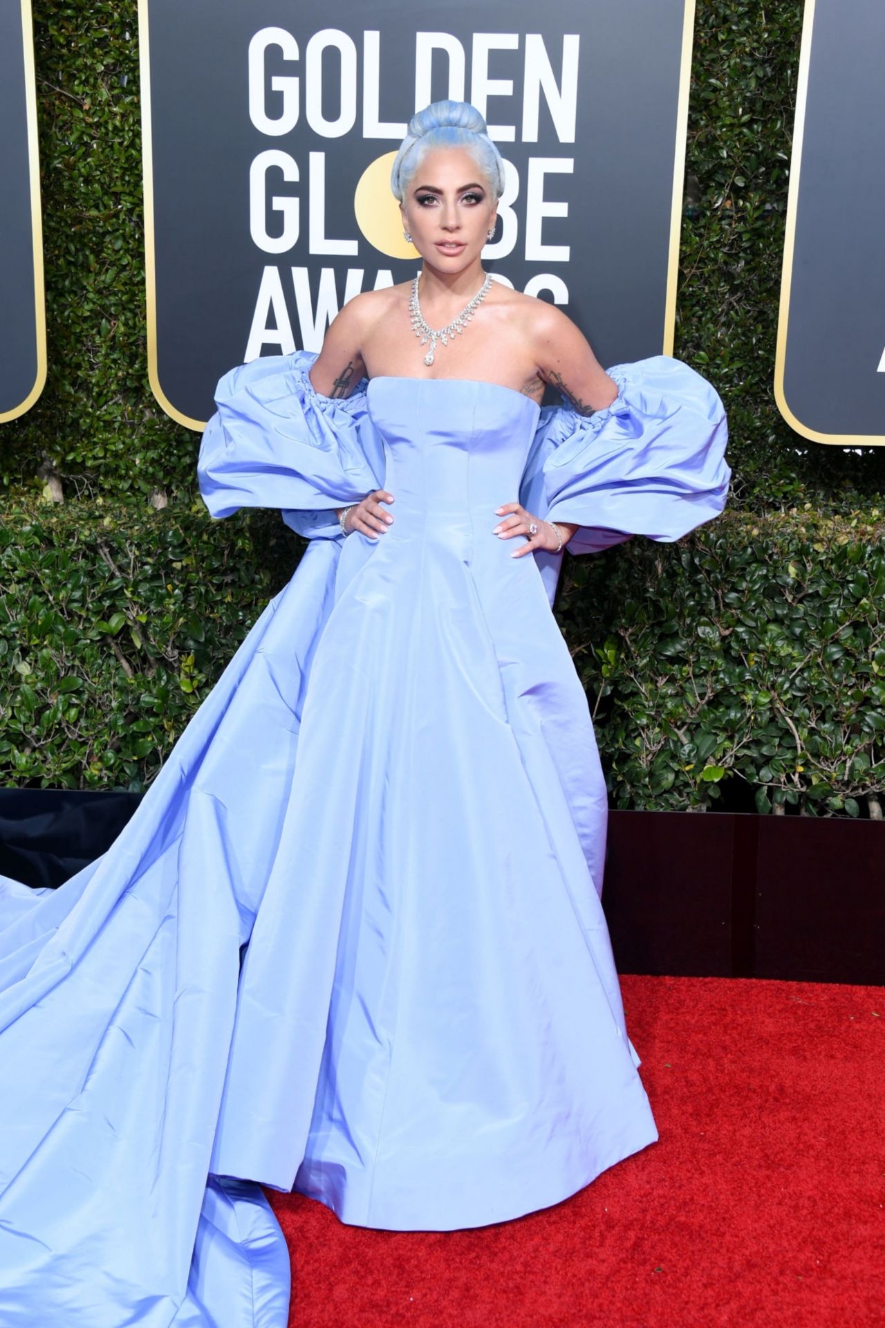 Lady Gaga - 2019 Golden Globe Awards Red Carpet • CelebMafia