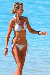 Lady Victoria Hervey in Bikini on the Beach in Barbados 01/01/2019