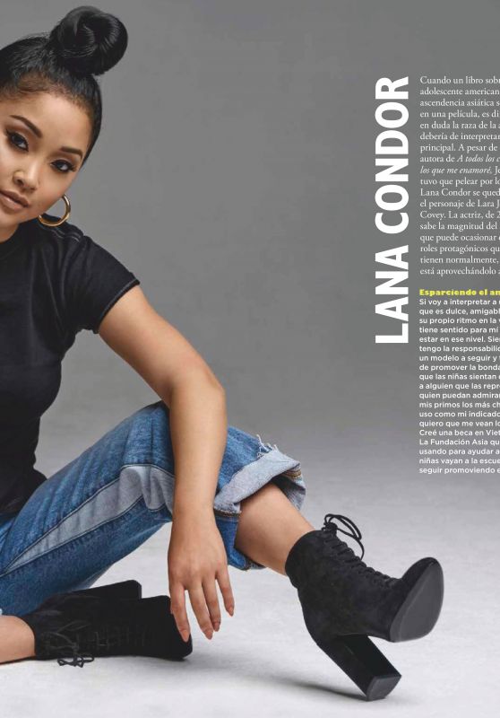 Lana Condor - Seventeen Mexico February 2019