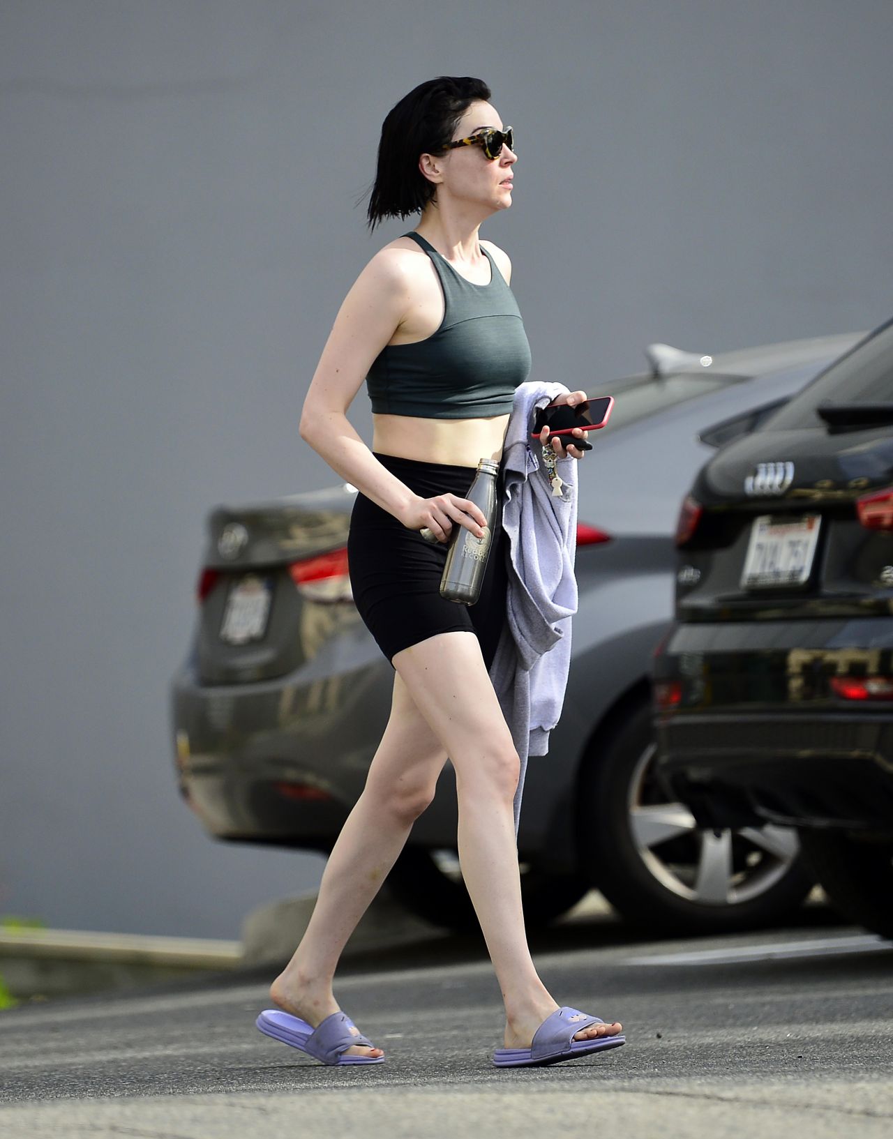 Laura Prepon in Tight Workout Clothes 01/20/2019.