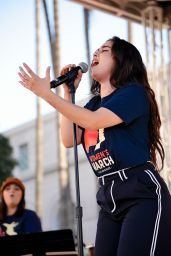 Lauren Jauregui – Women March in Los Angeles 01/19/2019