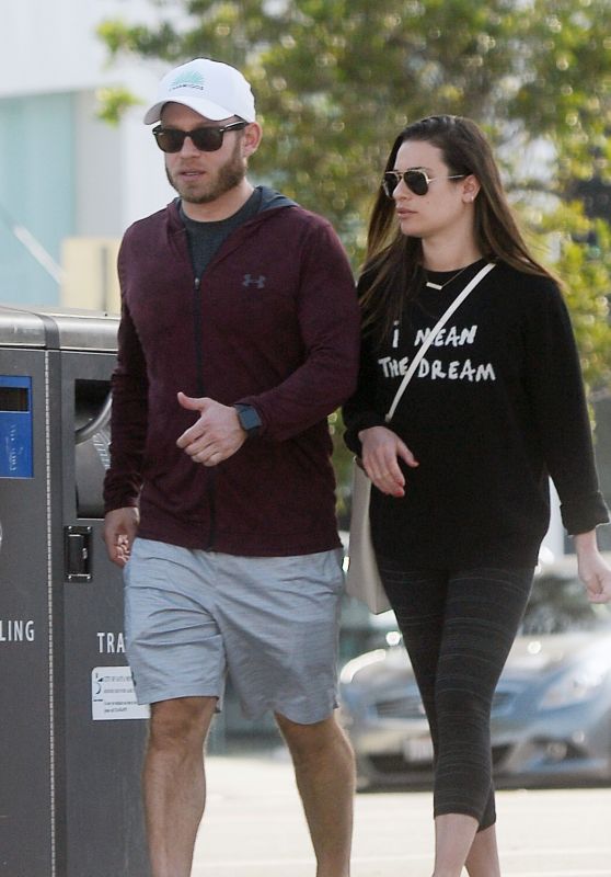 Lea Michele and Zandy Reich - Shopping in Los Angeles 01/26/2019