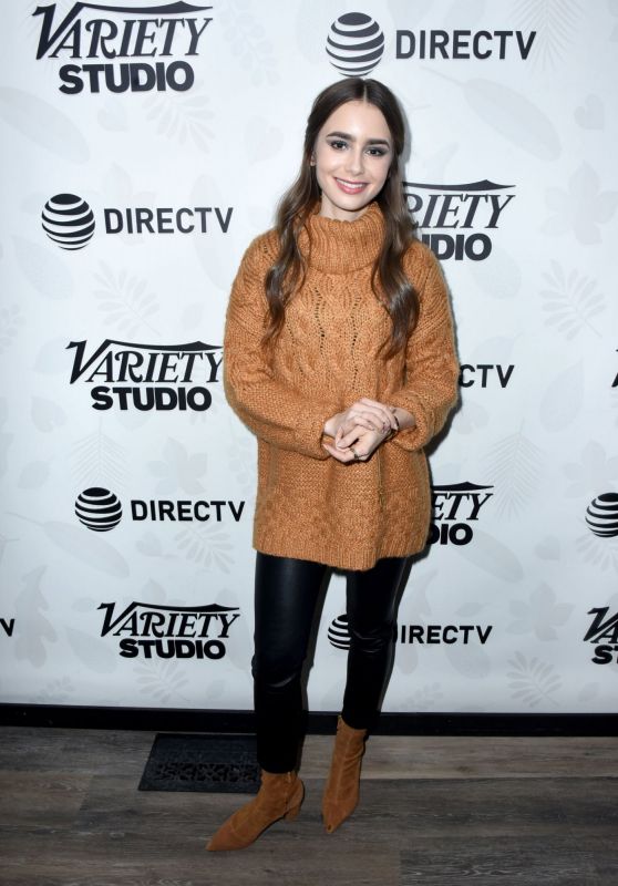Lily Collins - DIRECTV Lodge Presented By AT&T 01/26/2019
