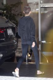 Lily Collins - Drops Her Car Off at Valet in West Hollywood 01/25/2019