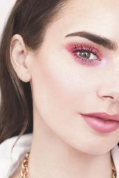 Lily Collins - Lancome Spring Makeup Collection 2019