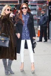 Lindsay Lohan - Out in New York City 01/07/2019