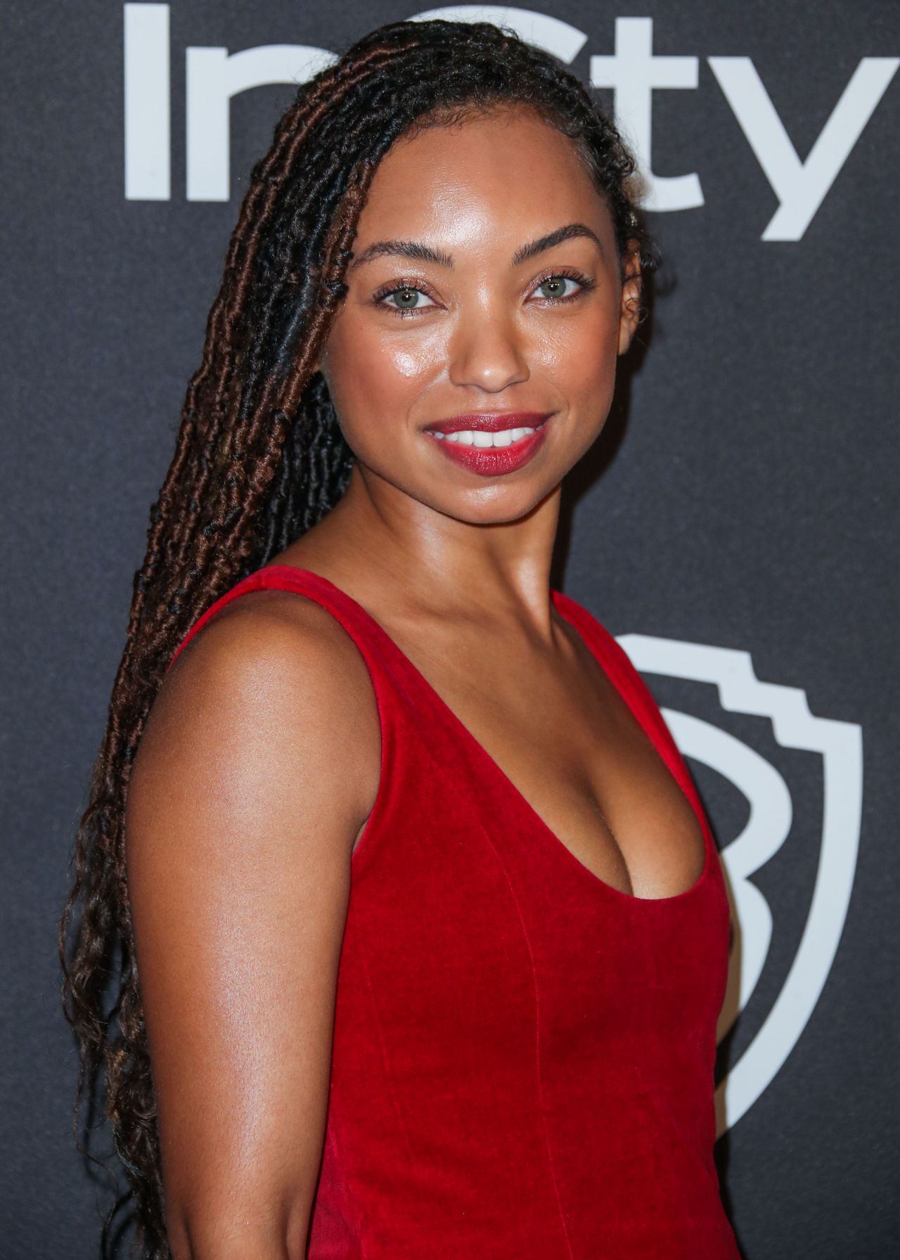 Logan Browning – InStyle and Warner Bros Golden Globe 2019 After Party ...