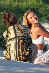 Lottie Ross and Ella Ross Bikini Photoshoot on the Beach in Tulum 01/13/2019