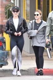 Lucy Hale - Heading to the Gym in Studio City 01/05/2019