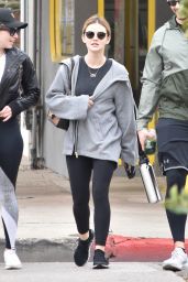 Lucy Hale - Heading to the Gym in Studio City 01/05/2019